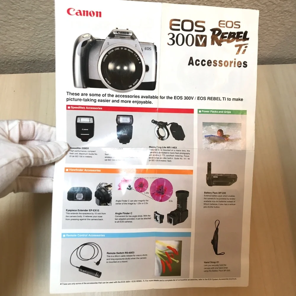 Canon 420EX Speedlite Flash for Cameras Photography Accessories NIB